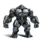 cybernetic gorilla warrior 3d model