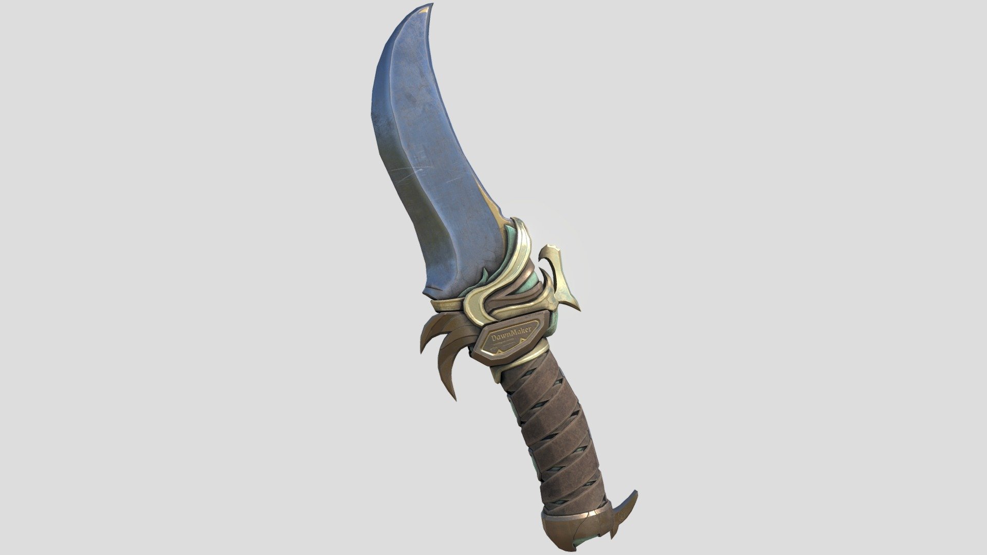 Dagger 3d model: Dawnmaker