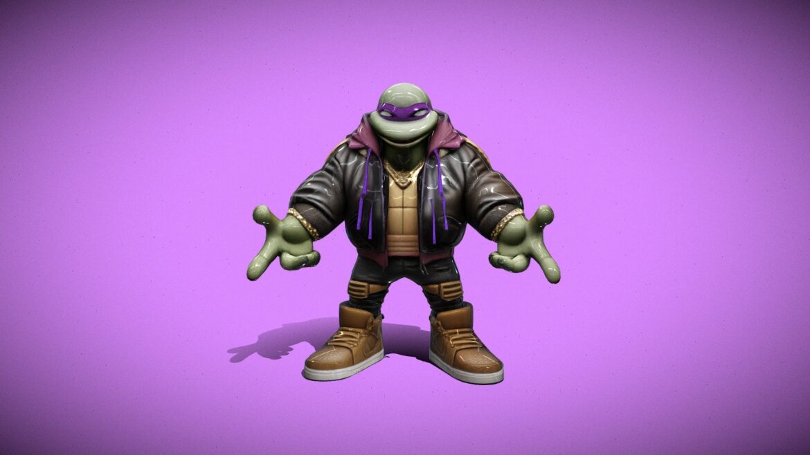 donny tmnt 3d model