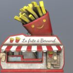 French fries shop: La frite à bernard