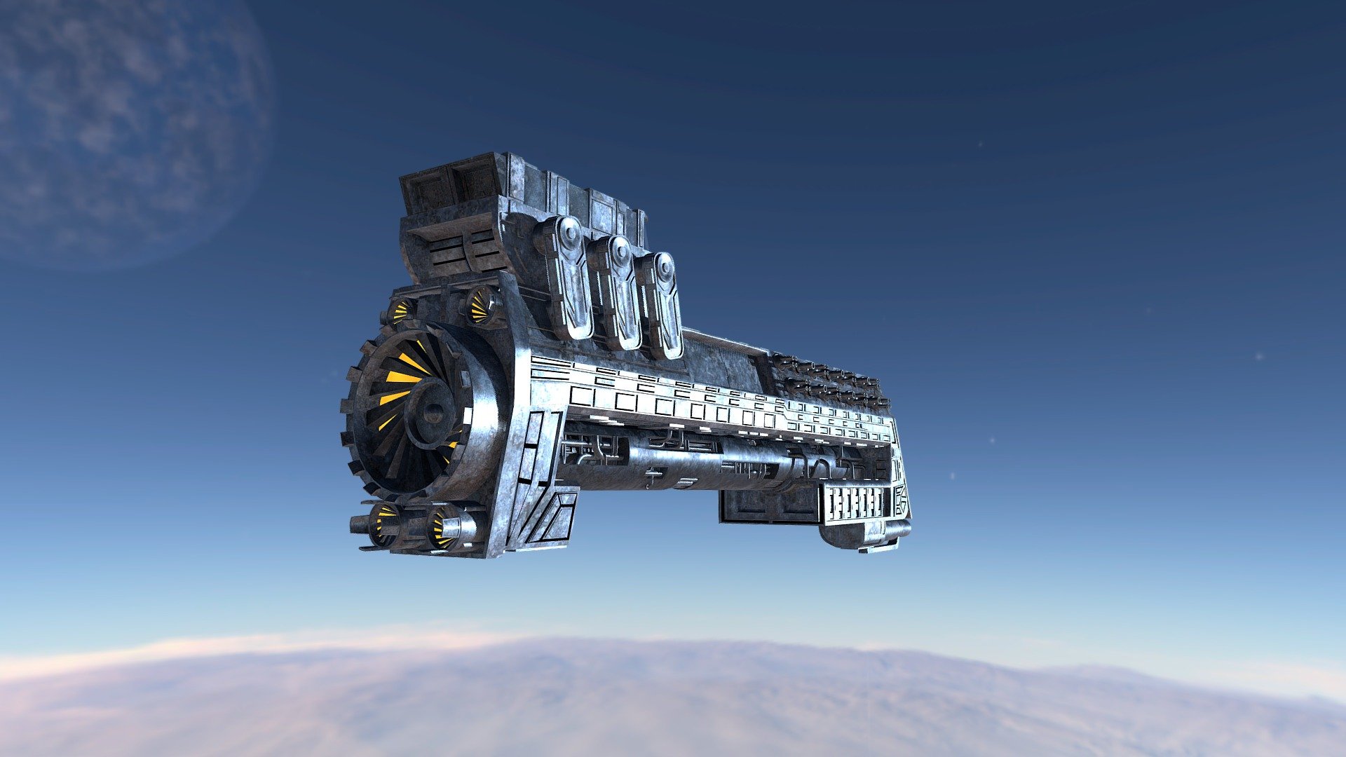 Furistic spaceship: HWBC Conqueror