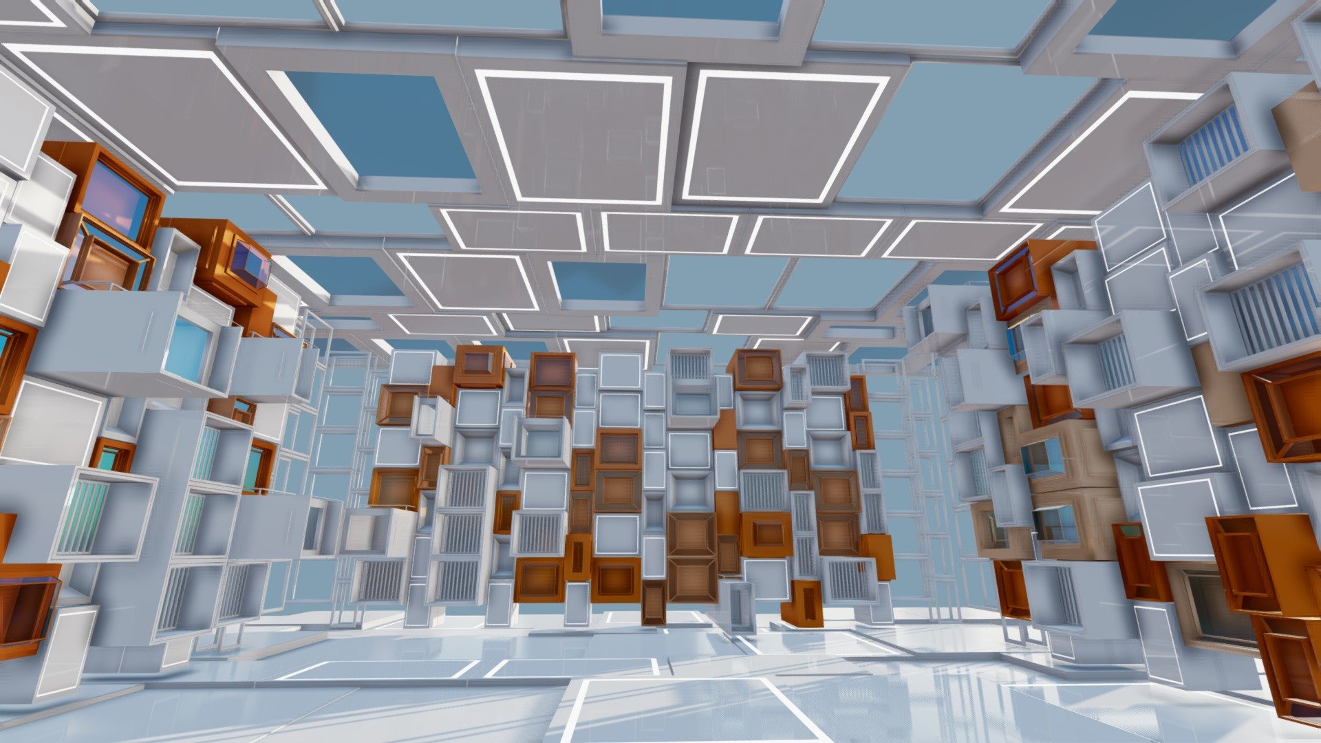 Futuristic Interior 5002