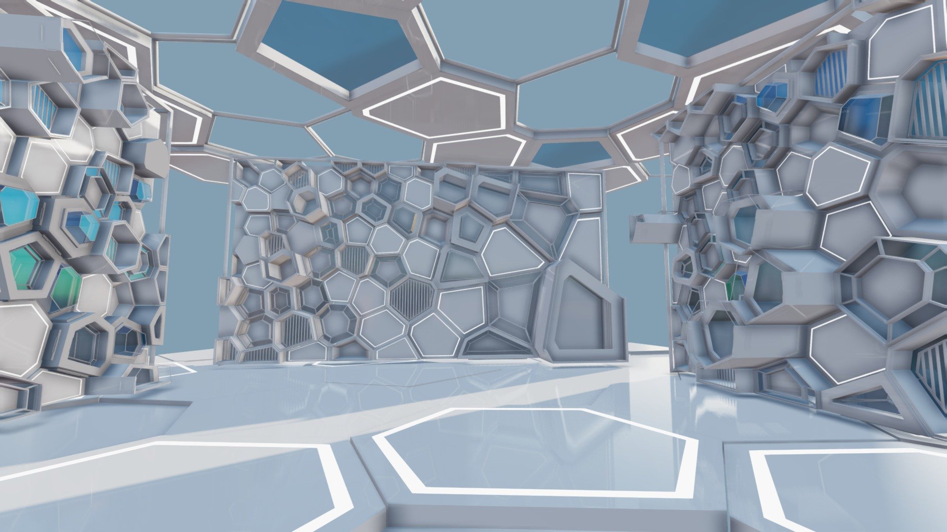 Futuristic Interior 5003