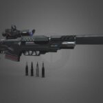 Futuristic Sci-Fi Sniper