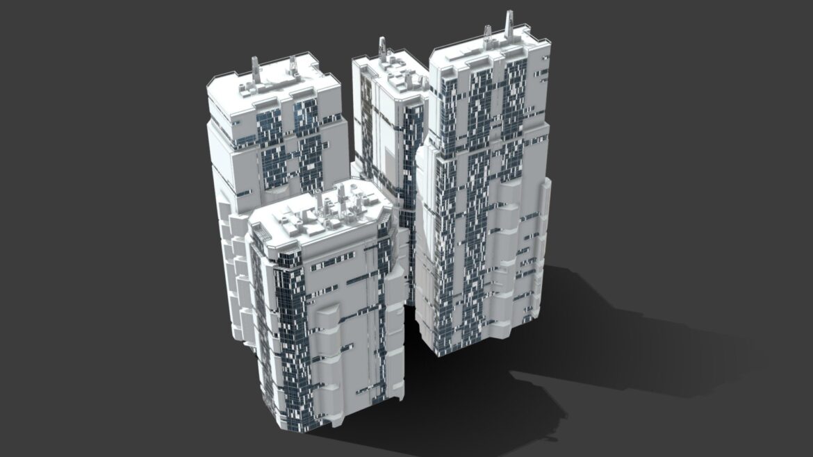 vr structure 04 3d model