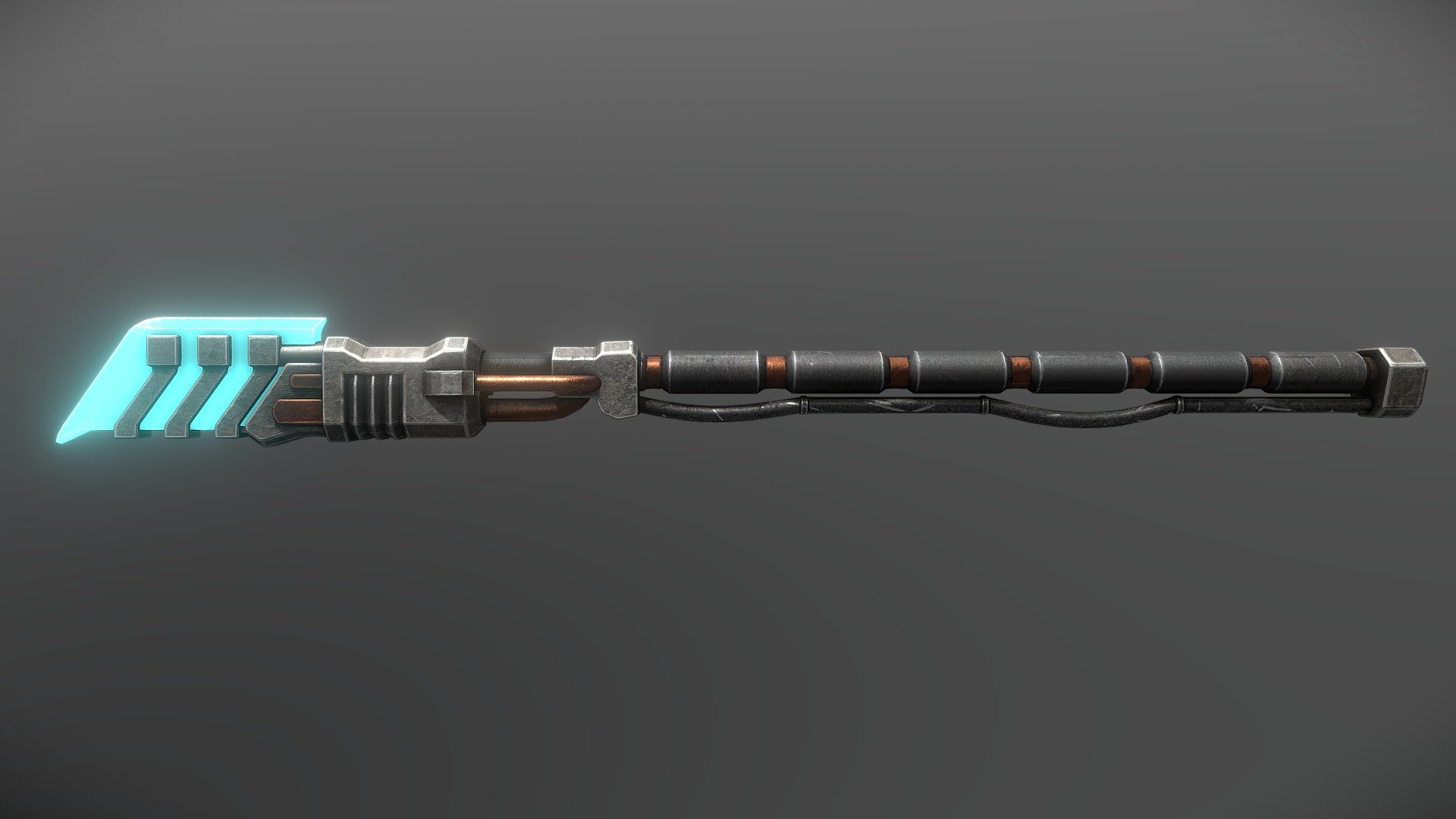 futuristic spear