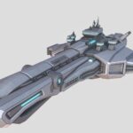 GC Legacy, spaceship game asset
