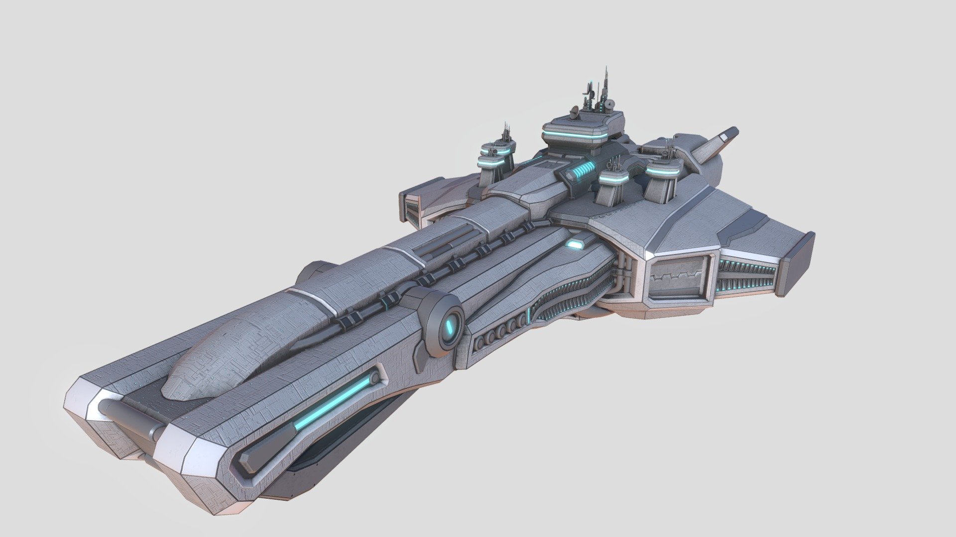 GC Legacy, spaceship game asset