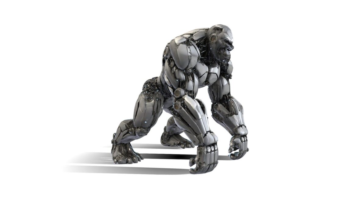 gorilla titan 3d model