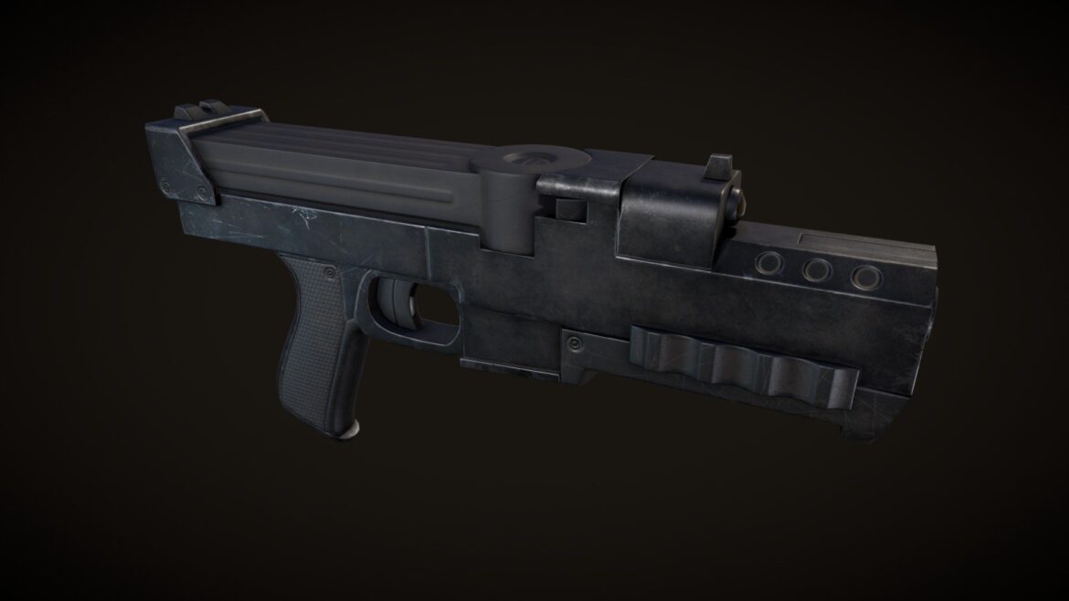 gunmalita battle angel fan art 3d model