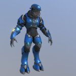 Halo fangame elite soldier