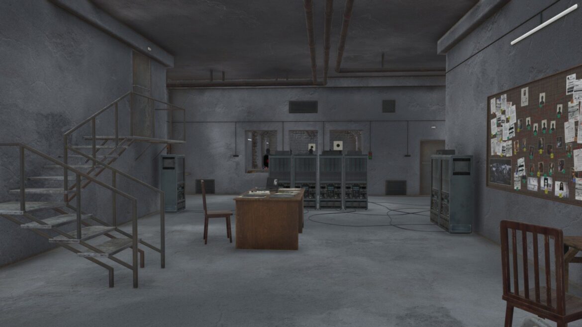 hitmans hideout 3d model