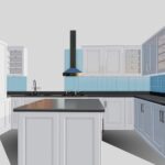 kitchen cabinets 001 3d model