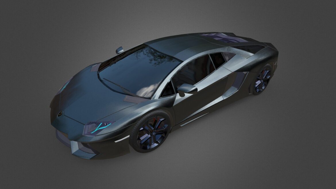 lamborghini aventador lp700 4 3d model
