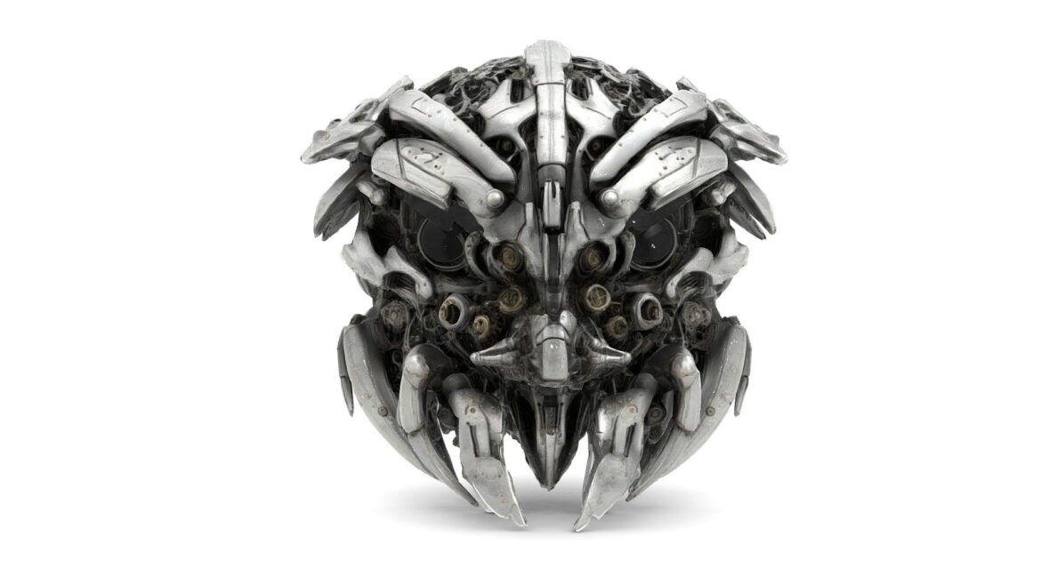 mecha beast apparition 3d model