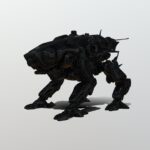 mecha guardian 3d model