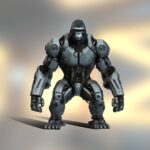 Sci Fi Mech Lab Scene