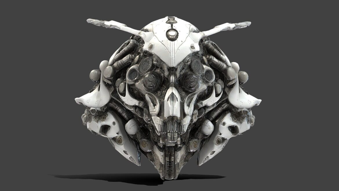 mechanoid vision 3d model