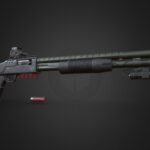 mossberg 590 tactical 3d model