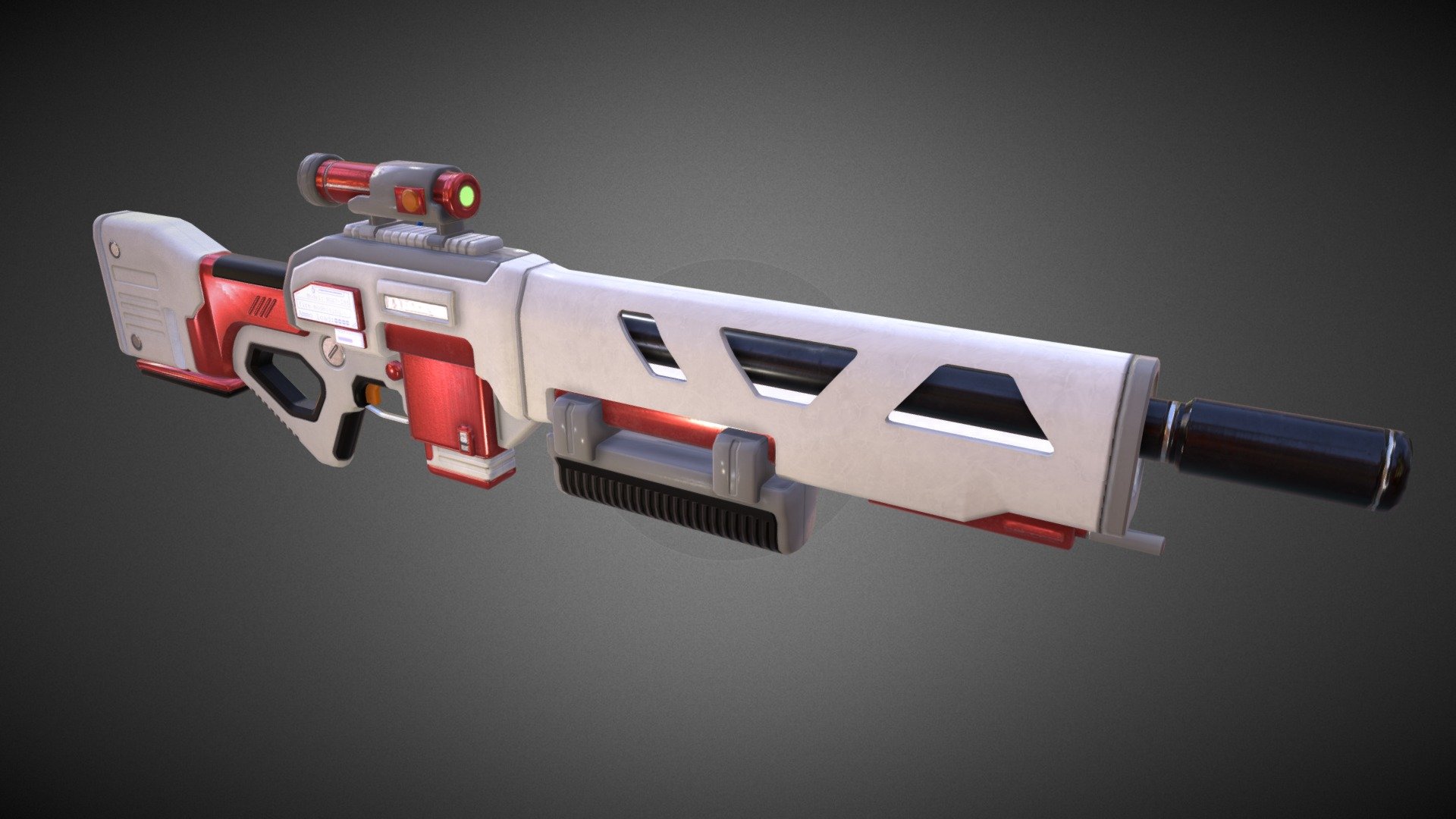 Sci-fi kinetic Rifle