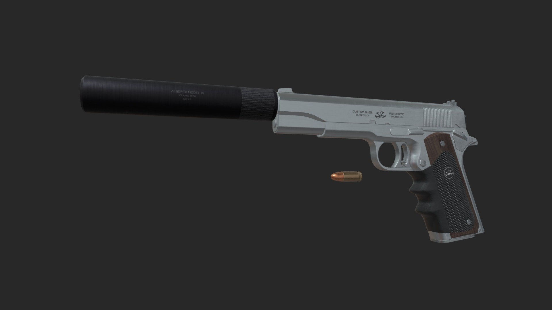 Silverballer – Agent 47’s Signature Weapon