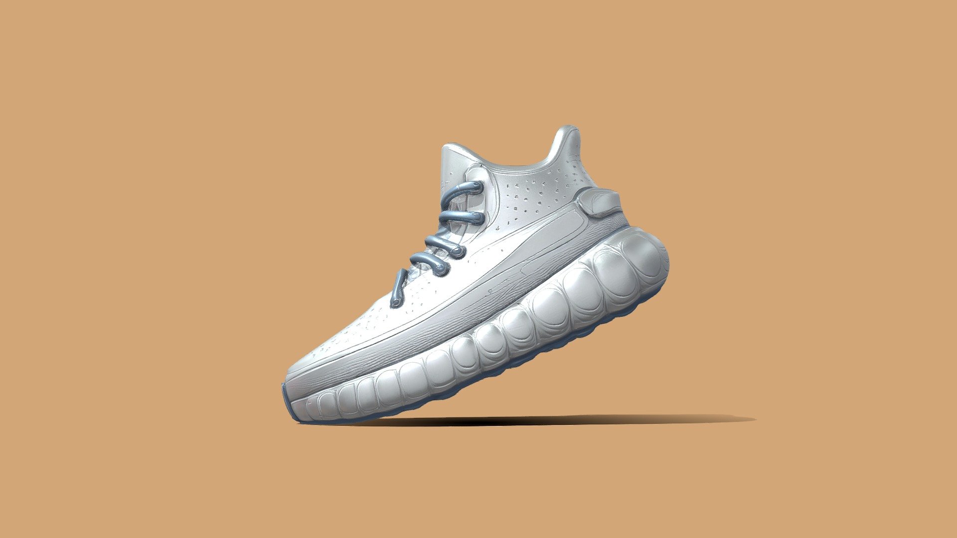 Sleek athletic shoe design