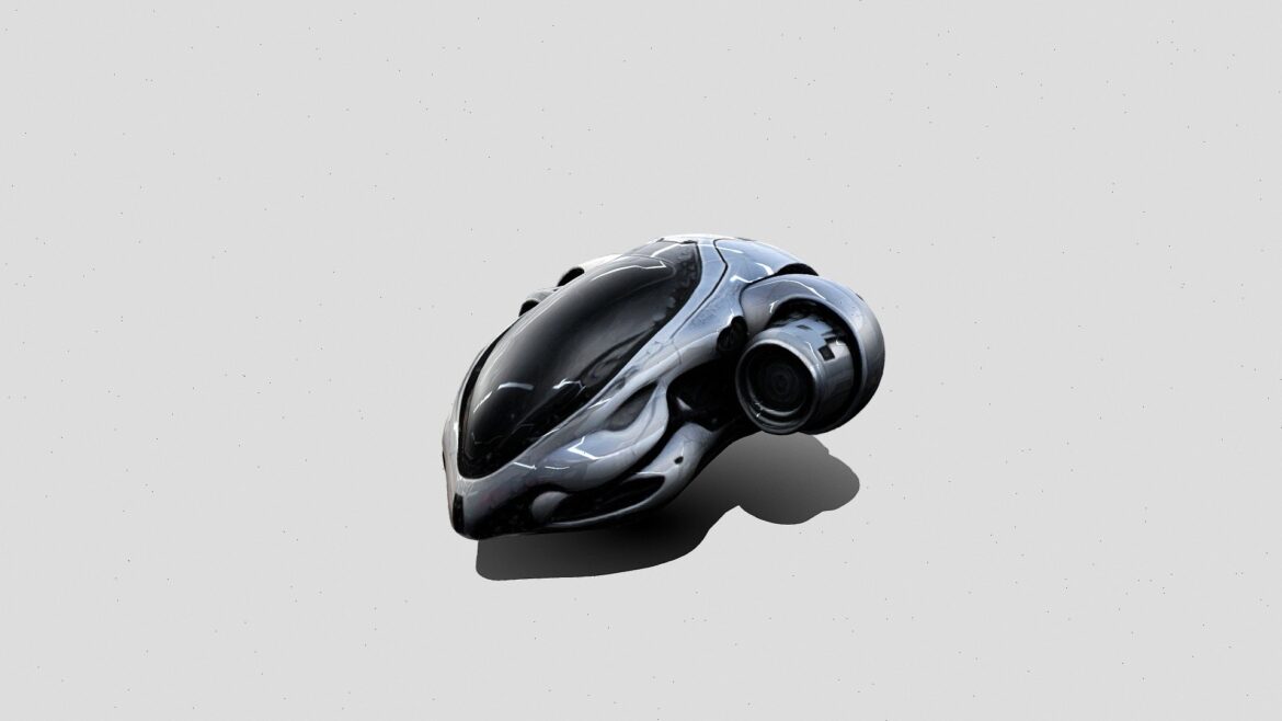 space bug 3d model