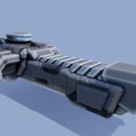 Space piercer asset: drill spaceship