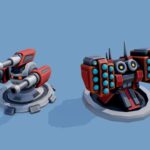 Space piercer: turret ennemies