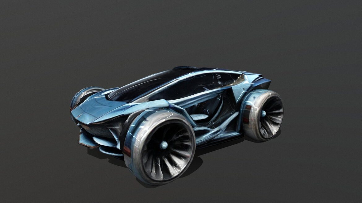 sports coupe 3d model