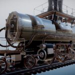 Steampunk Locomotive [Animation]