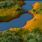 terrain test 3d model