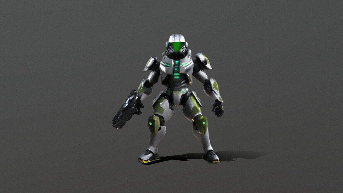 terrain trooper 3d model