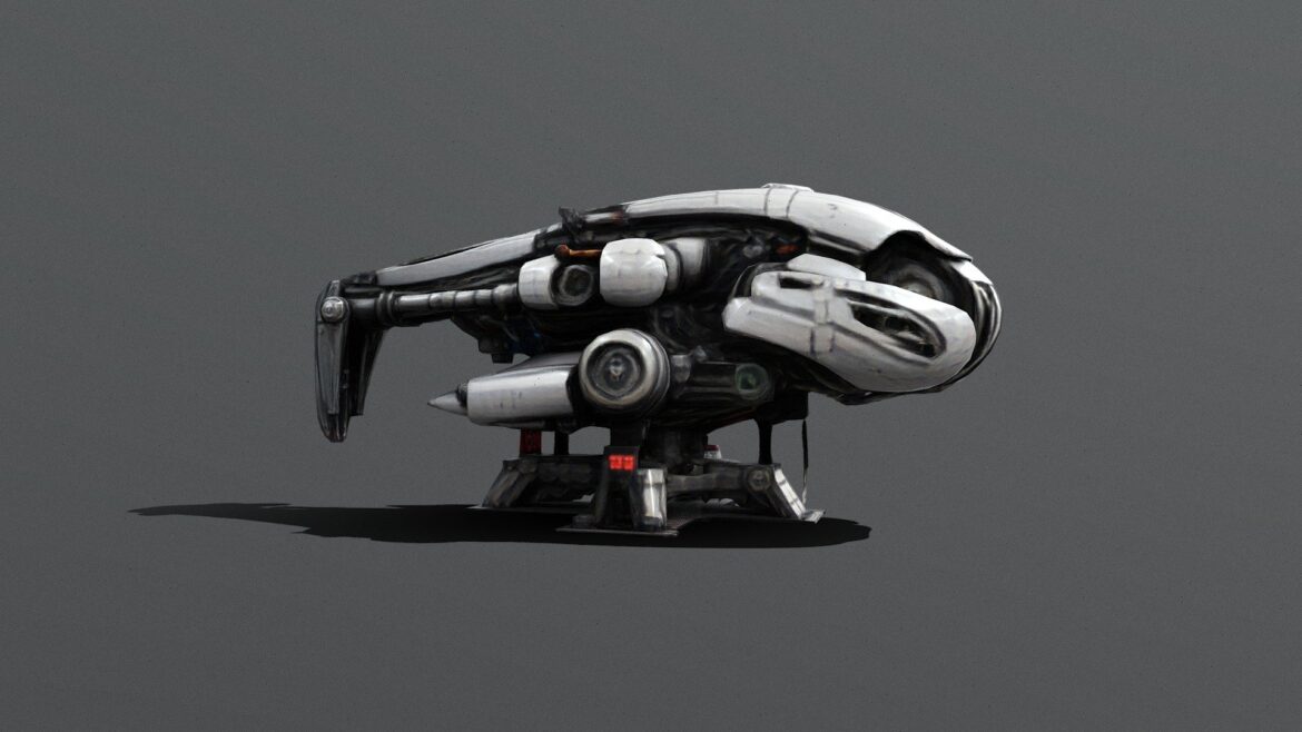 the grappler aircraft 3d model