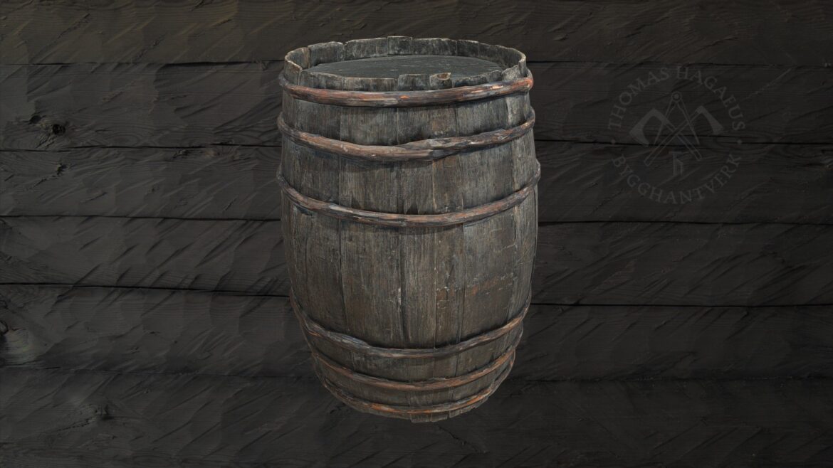 vasa tunna 3d model