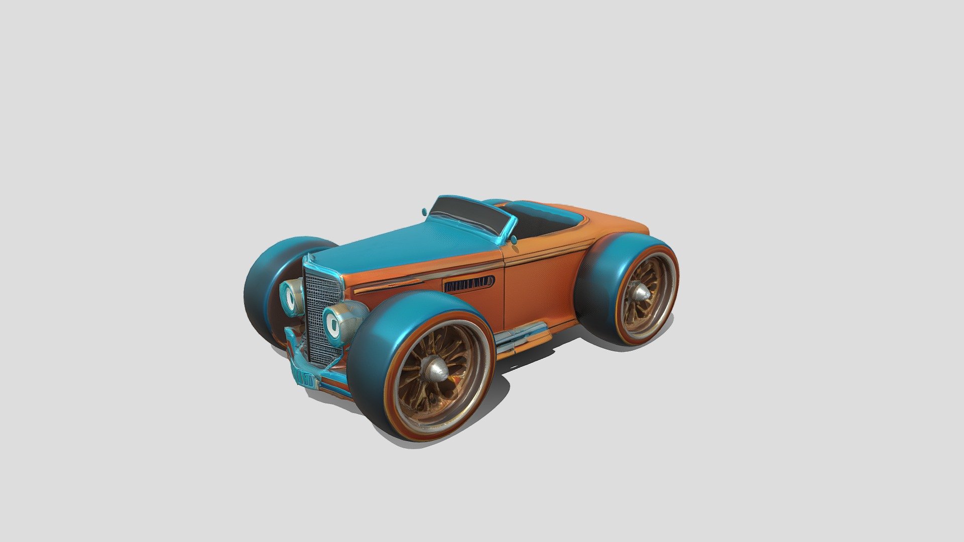 Vintage convertible car