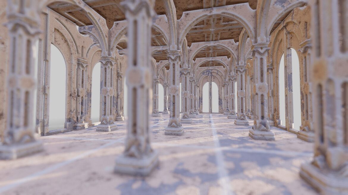 vr structure 01 3d model