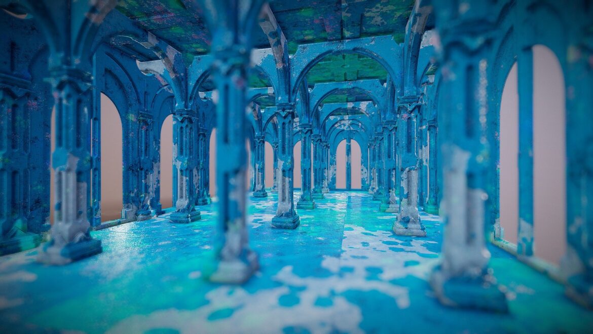 vr structure 03 3d model