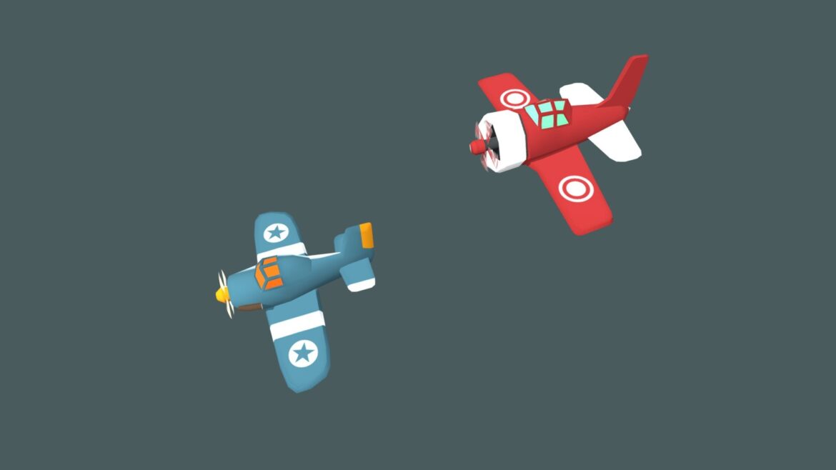 1940 planes preview 3d model