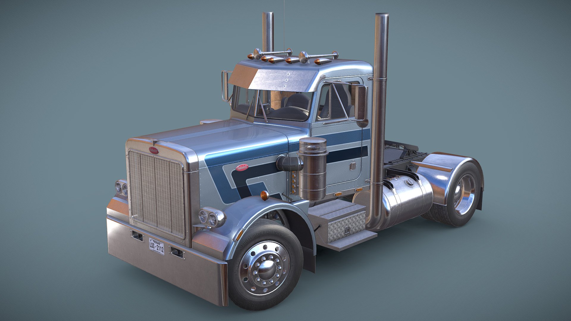 1984 Peterbilt 289 Daycab