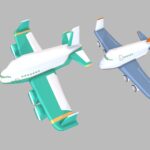 AIRBUS 747 and A380 var 2