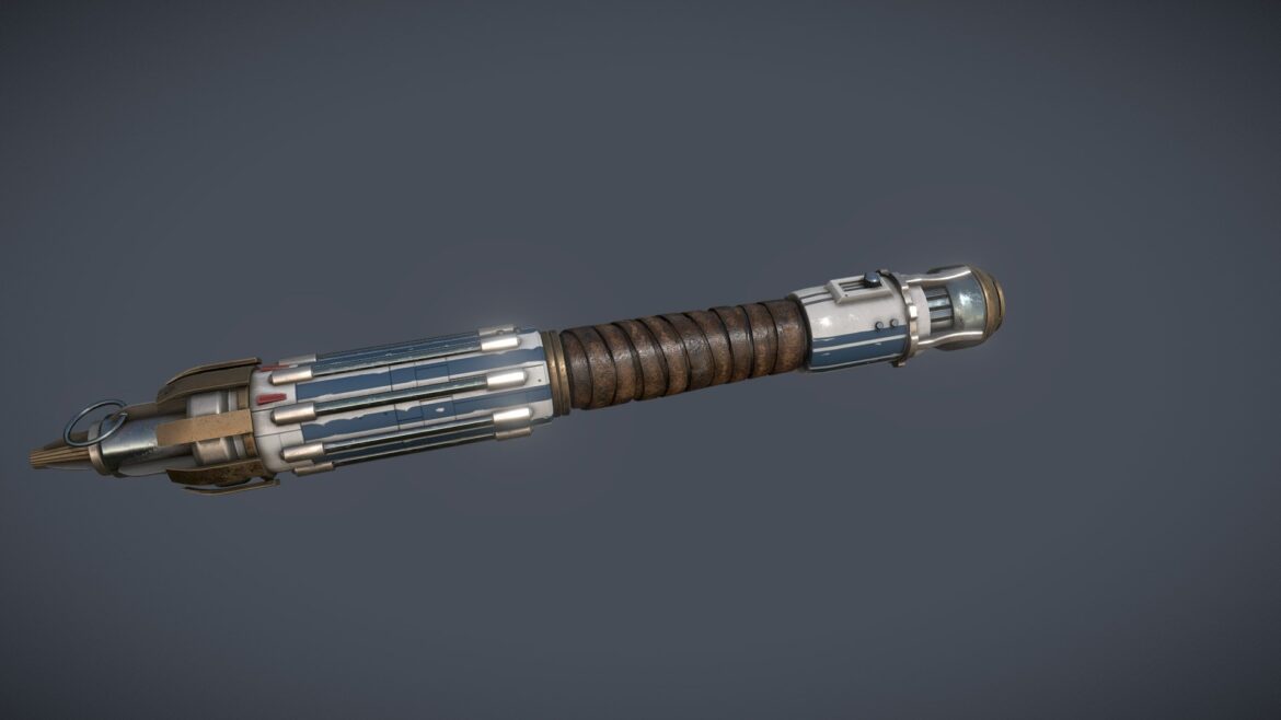 ancient lightsaber 3d model