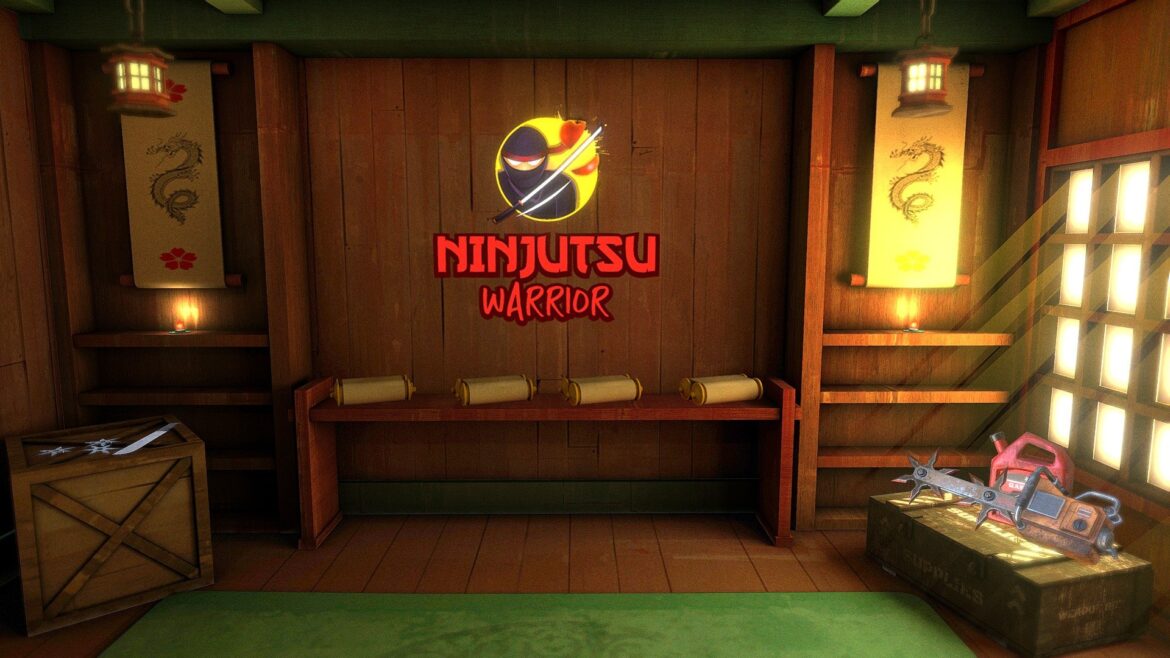 armoury ninjutsu warrior 3d model