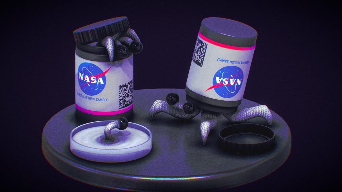 back contamination 3d model