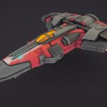 Barracuda avenger – spaceship