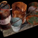 Barrels Set – Swamp Diorama