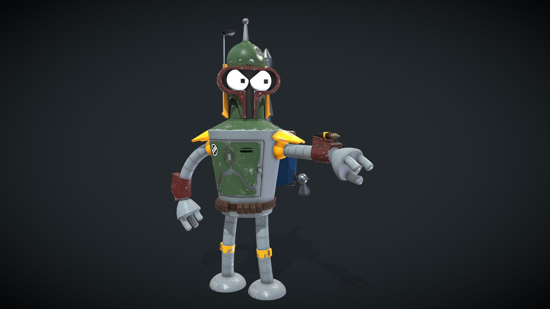 Bender Futurama or Bendy Boba