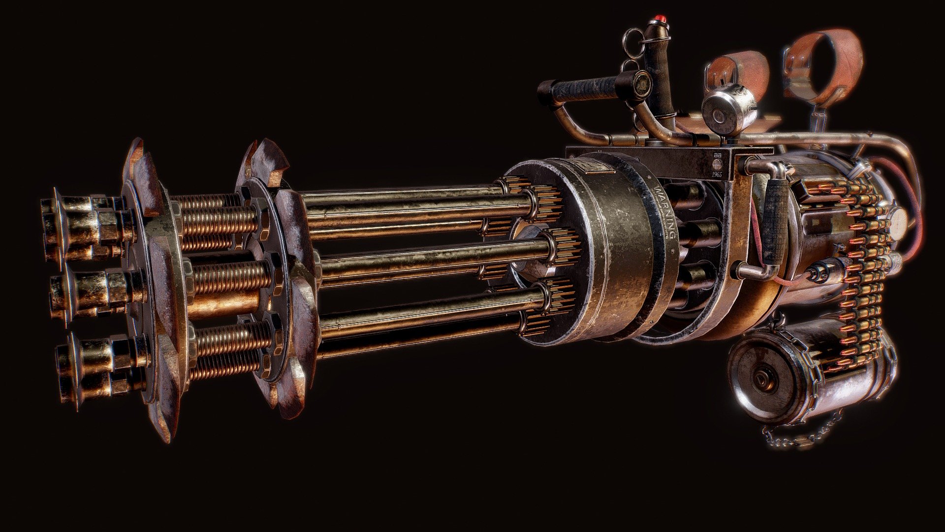 Berserker – Steampunk Minigun