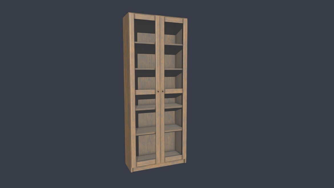 book case 002 3d model