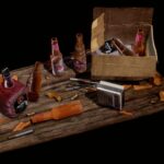 Bottles Set – Swamp Diorama